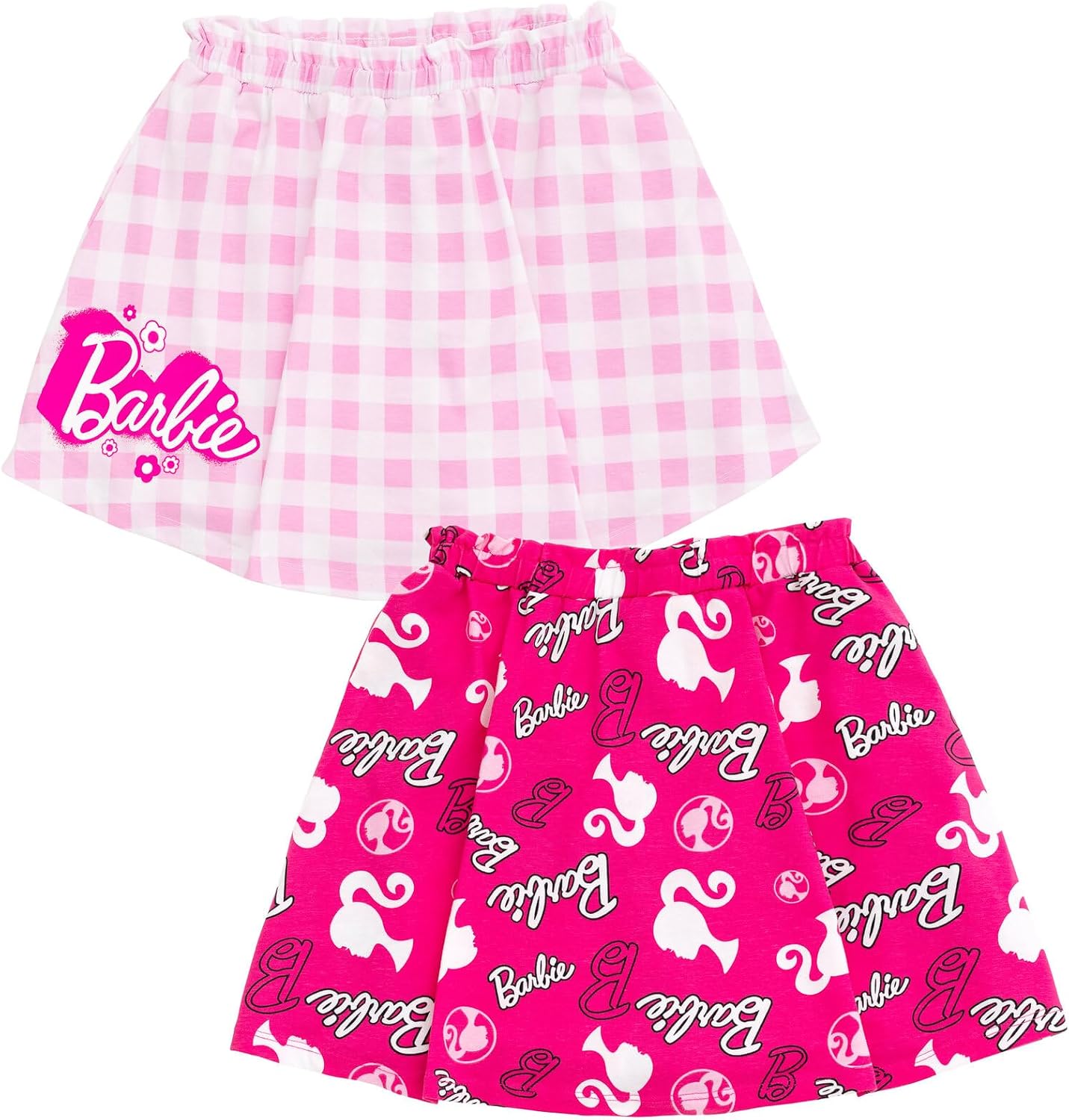 Barbie Girls 2 Pack Skorts Toddler to Big Kid