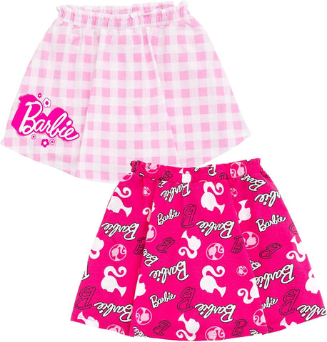 Barbie Girls 2 Pack Skorts Toddler to Big Kid