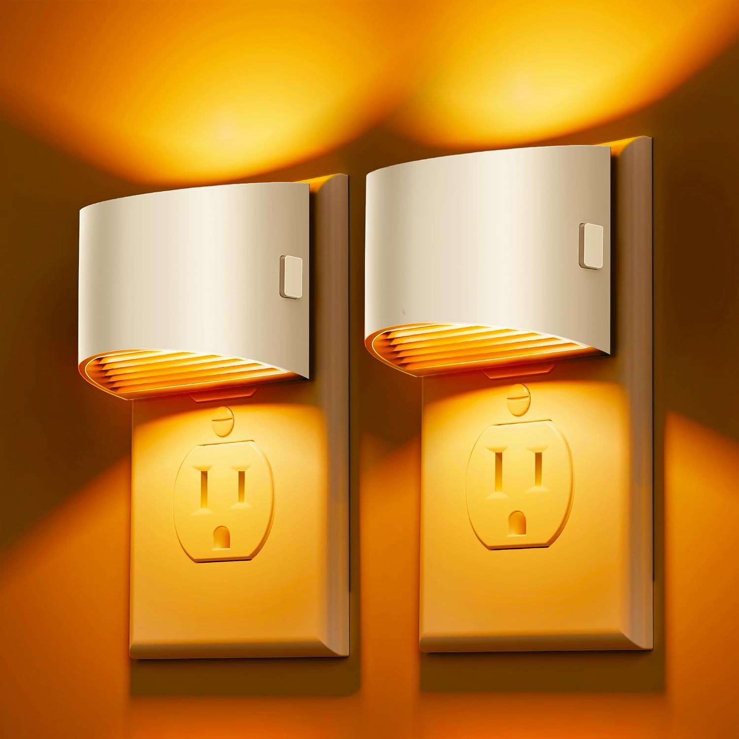 L LOHAS LED Night Light, Night Lights Plug into Wall with Dusk to Dawn