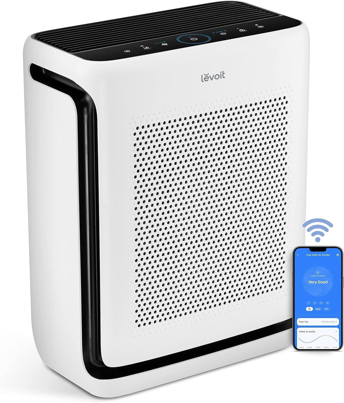 LEVOIT Smart Air Purifier for Home Large Room up to 1875 Ft² Vital 200S-P