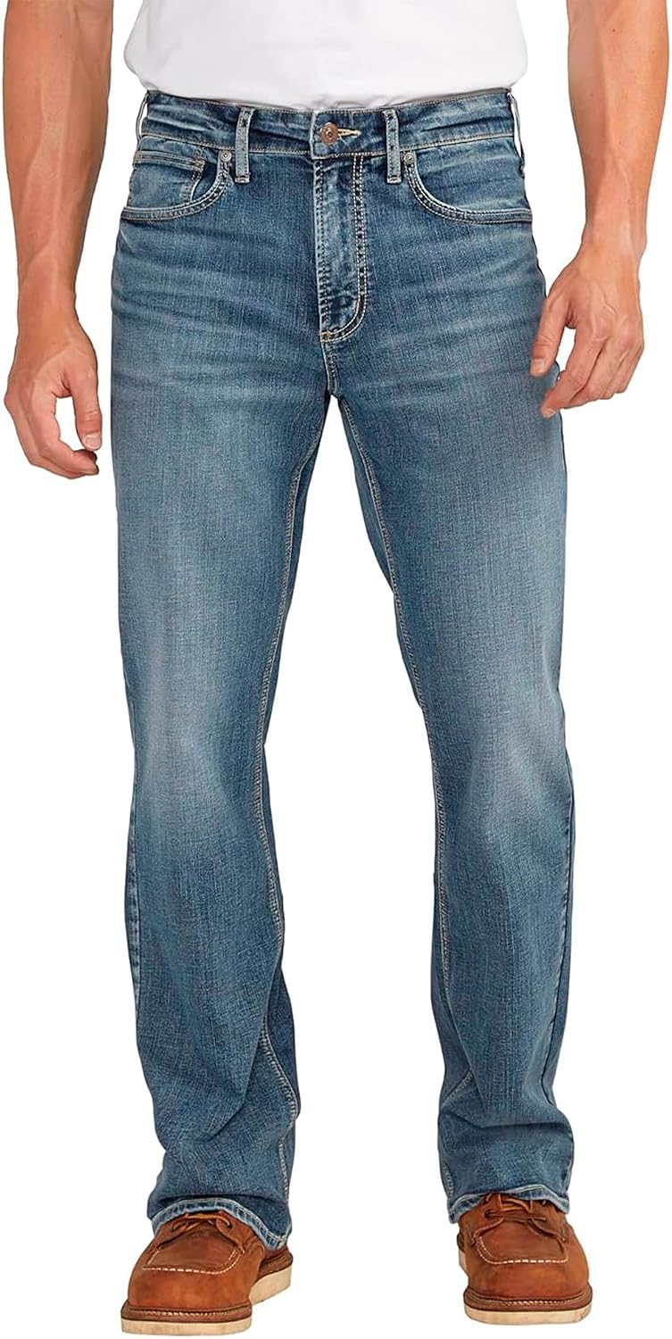 Silver Jeans Co. Men's Craig Classic Fit Bootcut Jeans