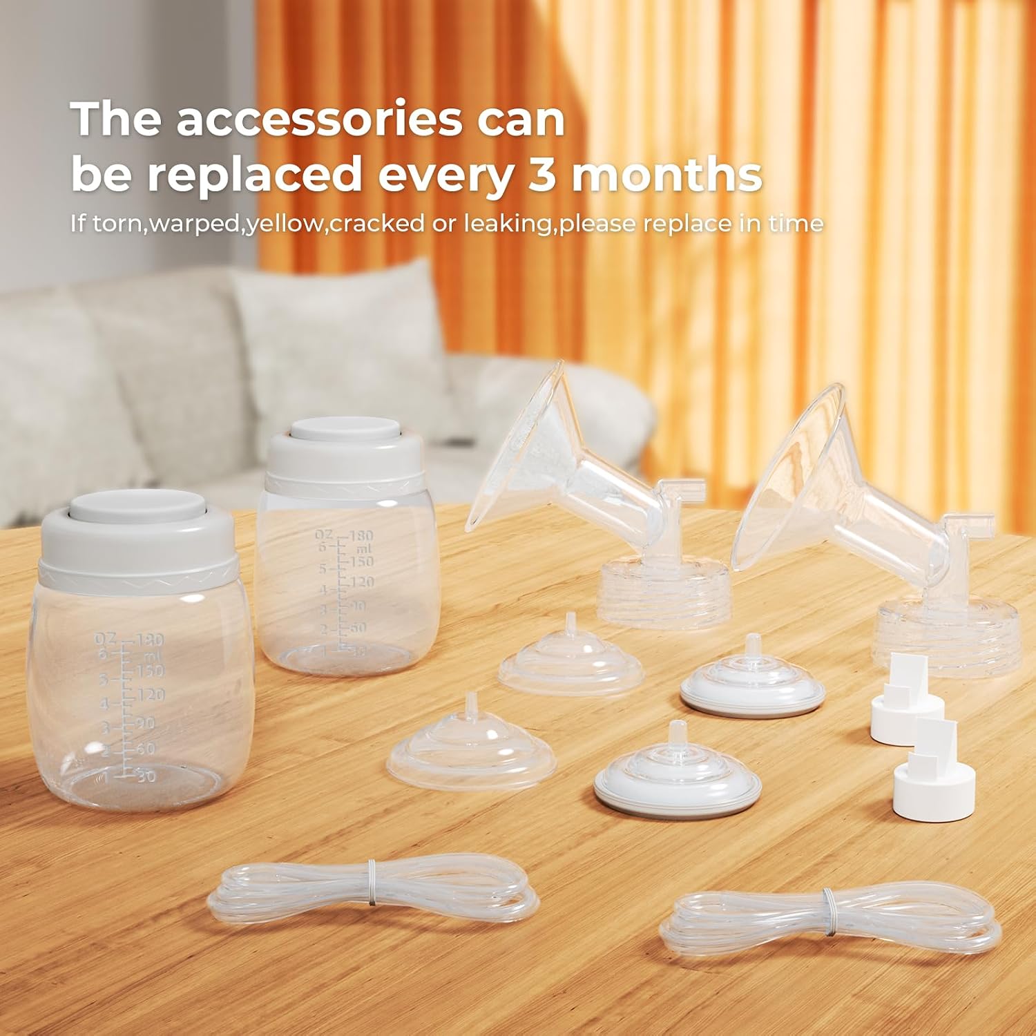 Hranio Breast Pump Parts Compatible with 17mm Spectra Flange 17mm Spectra Replacement Pump Parts s1 s2 (Flange 17mm 2 Pcs)