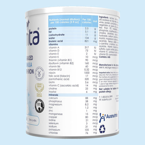 Kabrita Goat Milk Infant Formula Powder, Gentle Digestion, Non-GMO, 28 oz