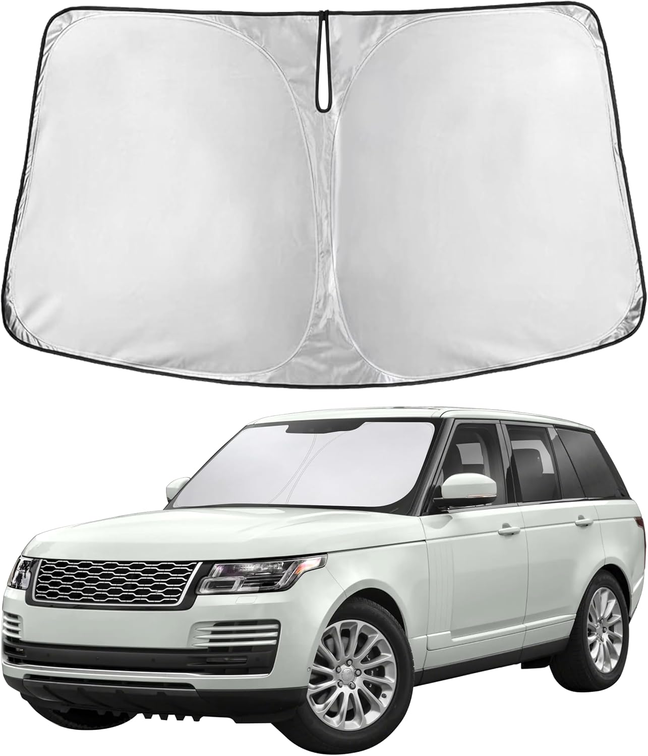 EcoNour Windshield Sunshade Compatible for Land Rover Range Rover 2013-2021
