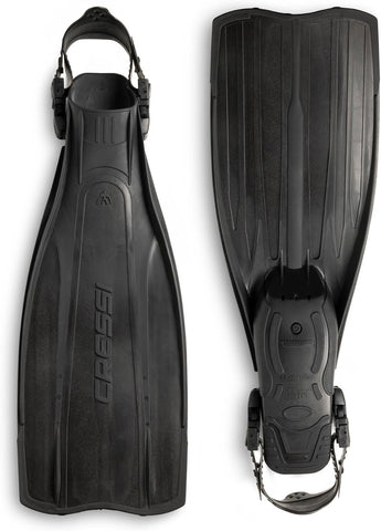 Cressi Scuba Diving Fins, Pro Light, Open Heel, Lightweight, Well-Balanced