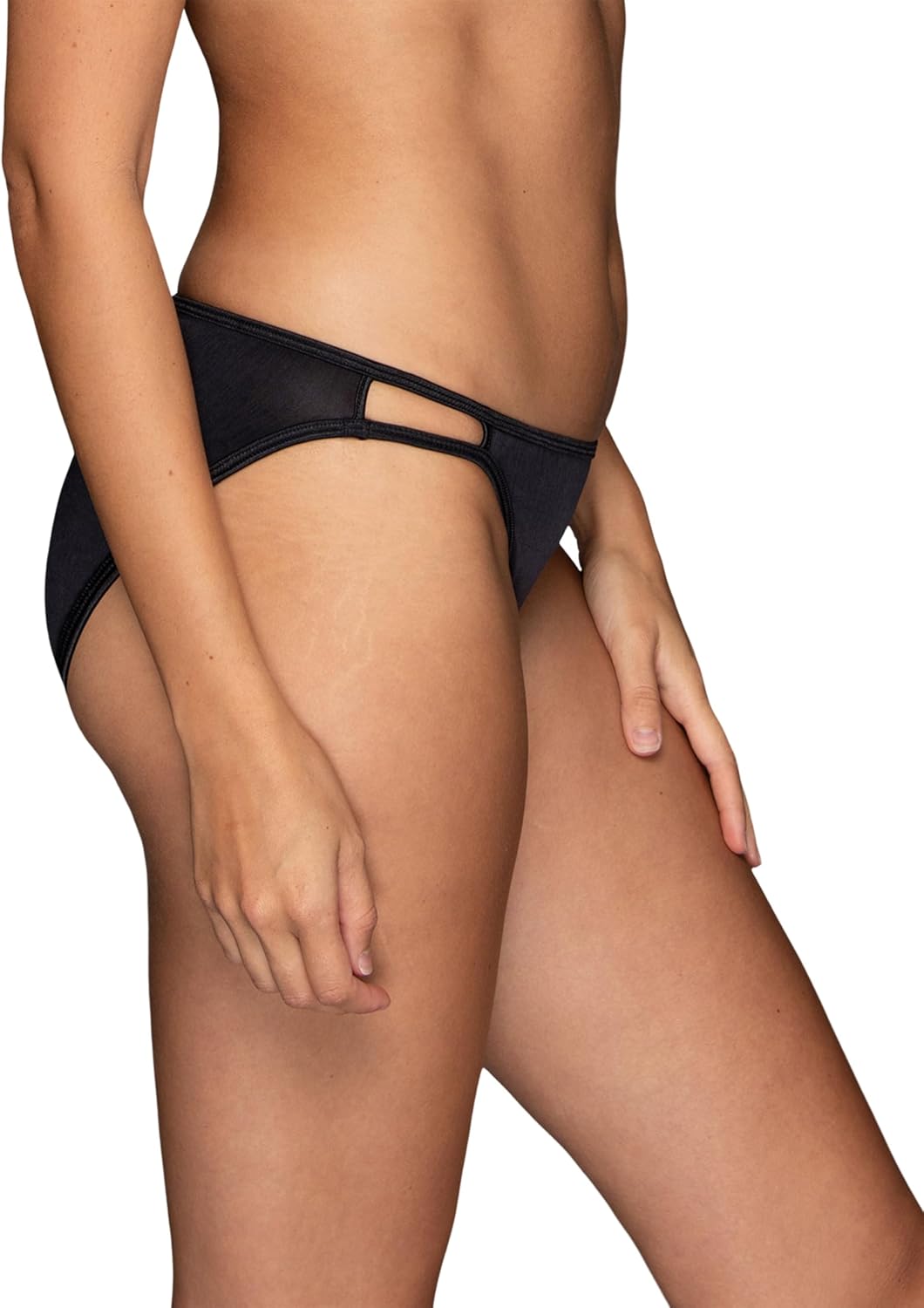 Vanity Fair Women's Illumination String Bikini Panties, Silky Stretch & Satin Trim