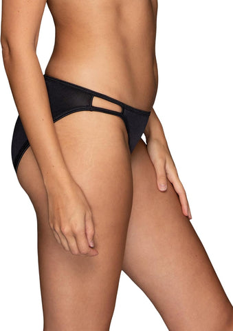 Vanity Fair Women's Illumination String Bikini Panties, Silky Stretch & Satin Trim