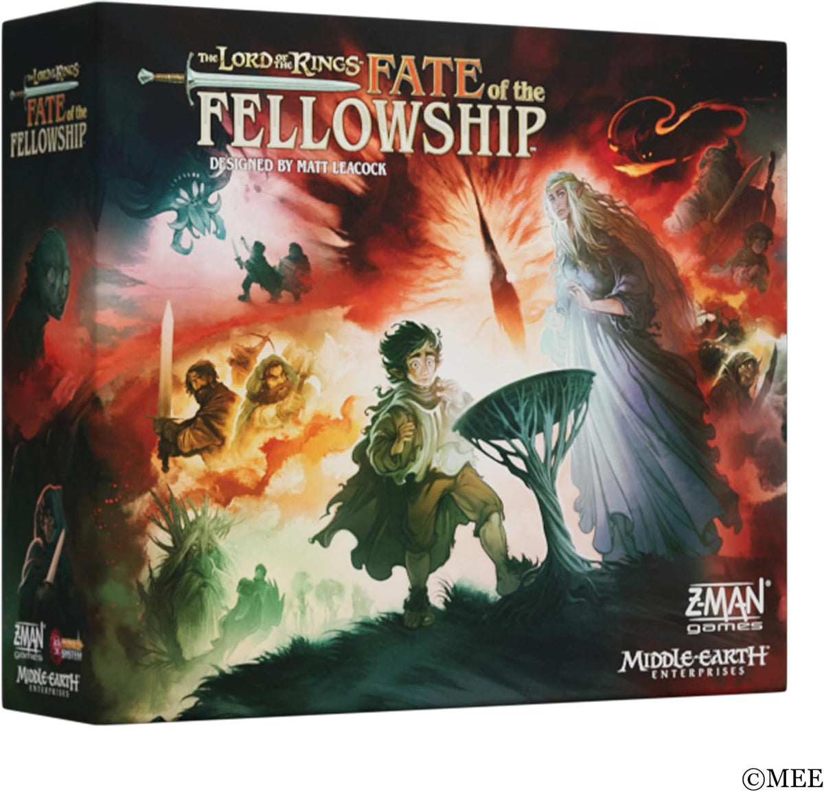 Asmodee The Lord of the Rings: Fate of the Fellowship Board Game
