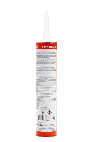 Dicor 501LSW-1 Self-Leveling Lap Sealant, White, 10.3 Oz, RV Roofing