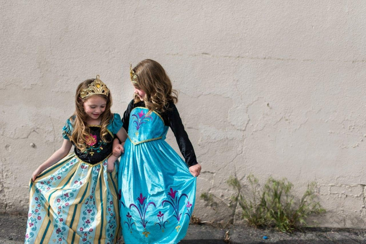 Little Adventures Ice Queen Coronation Dress Up Costume for Girls