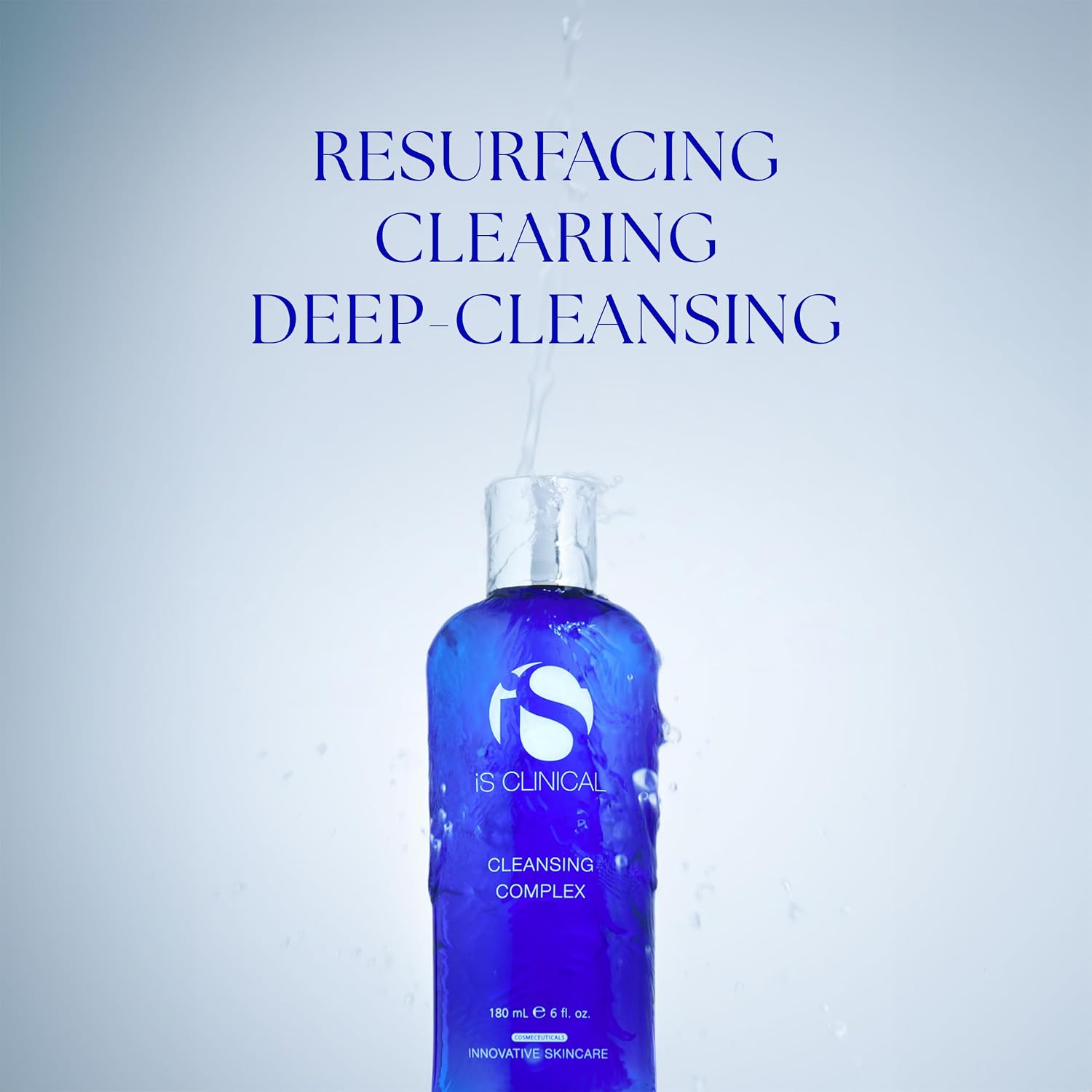iS CLINICAL Cleansing Complex, 3in1 Gentle deep pore cleanser Face Wash and Makeup remover, Helps Acne-Prone skin