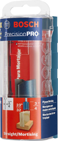 Bosch 84602MC 23/32 in. x 3/4 in. Carbide-Tipped Plywood Mortising Router Bit