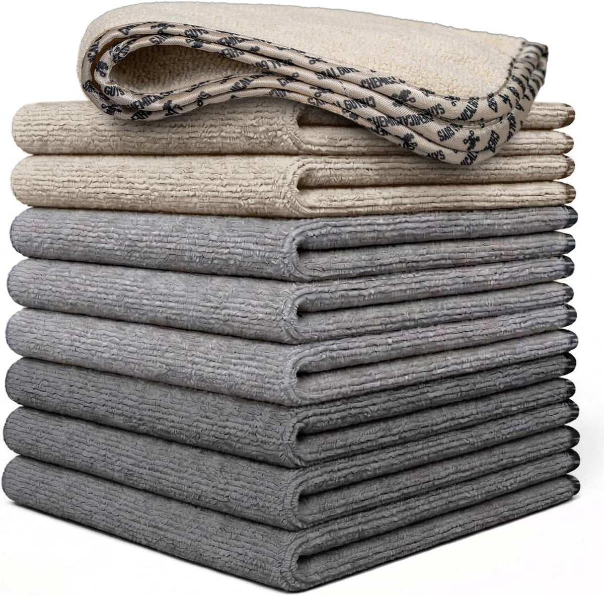 Chemical Guys, AllSwipe Multi-Purpose Microfiber Towels, 14 x 12, 9 Pack