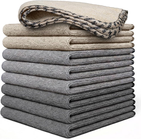 Chemical Guys, AllSwipe Multi-Purpose Microfiber Towels, 14 x 12, 9 Pack