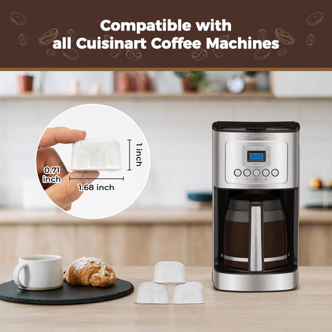 12-Pack Replacement Water Filters for Cuisinart coffee machines