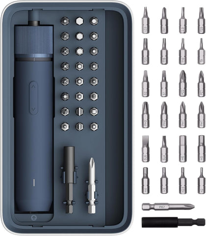 HOTO 25-Piece Upgraded Electric Screwdriver Kit, Cordless Screwdriver
