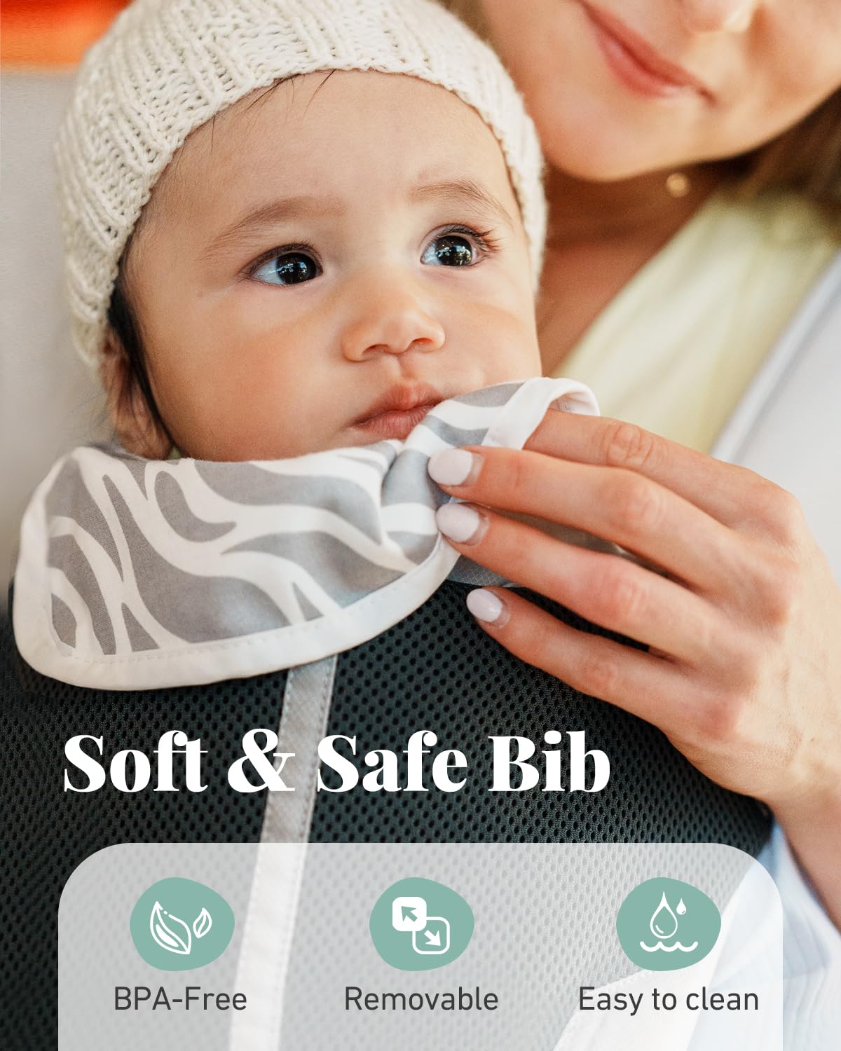 MOMTORY Safety-Certified 6-in-1 Baby Carrier Newborn to Toddler, Grey