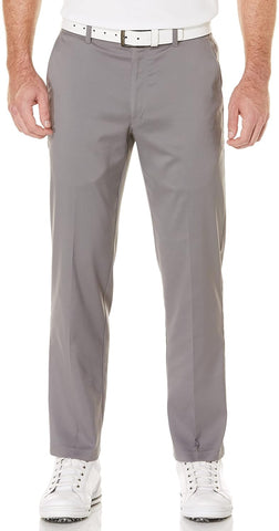 PGA Tour Men's Flat Front Active Waistband Golf Pant
