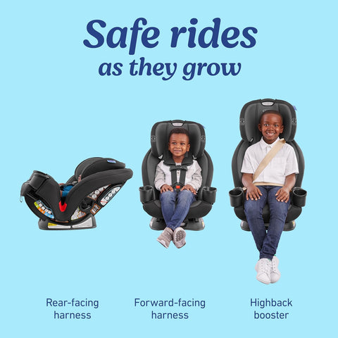 Graco TriRide 3-in-1 Convertible Car Seat, Kipling