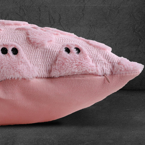 Halloween Pillow Covers 16x16 Set of 2 Pink Ghost Farmhouse Home Decor
