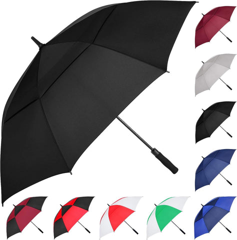 MRTLLOA Extra Large Golf Umbrella,54/62/68/72 Inch Automatic Open Umbrella