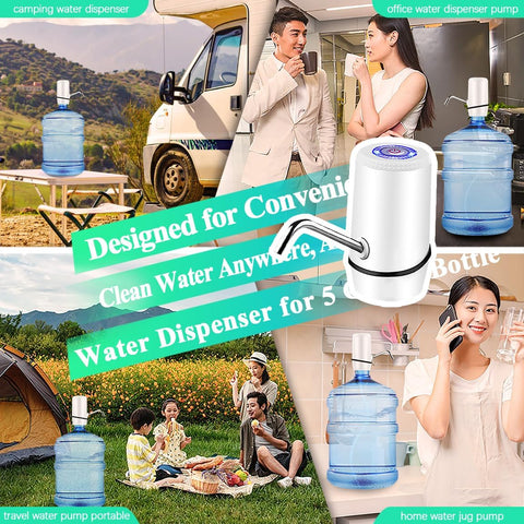 Water Dispenser for 5 Gallon Bottle, Electric Water Pump for 5 Gallon Jug
