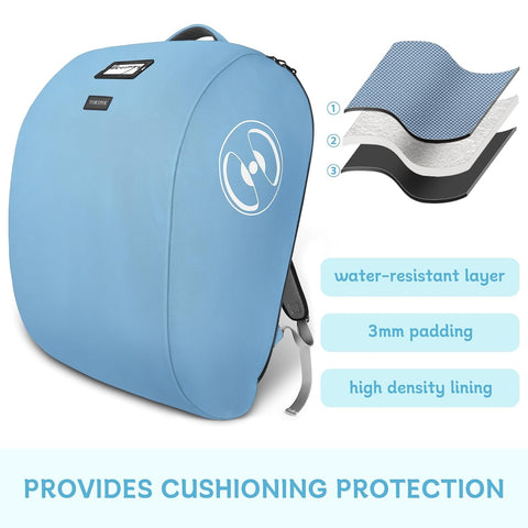 YOREPEK Padded Car Seat Stroller Travel Bag for Air Travel Gate Check