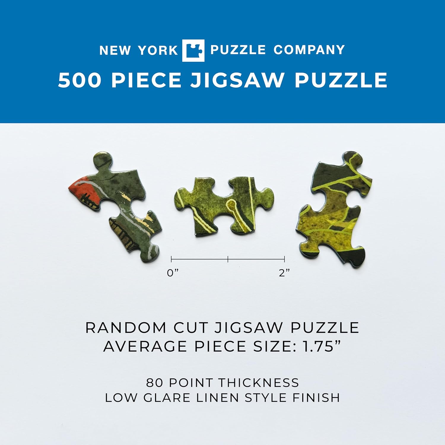 New York Puzzle Company - Sunset Magazine Cactus Blooms - 500 Piece Jigsaw Puzzle for Adults
