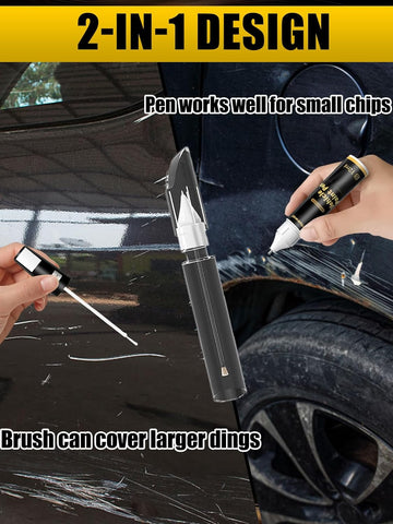 Blue Touch Up Paint for Cars, Auto Car Paint Touch Up Paint Pen for Deep Scratches, Car Scratch Repair Pen, Quick and Easy Solution to Repair Minor Automotive Scratches (Azure Shine Metallic)