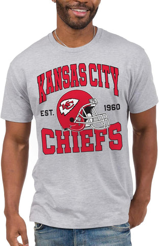 Junk Food Clothing x NFL - Championship Drive - Short Sleeve Fan Shirt for Men and Women - Officially Licensed NFL Apparel