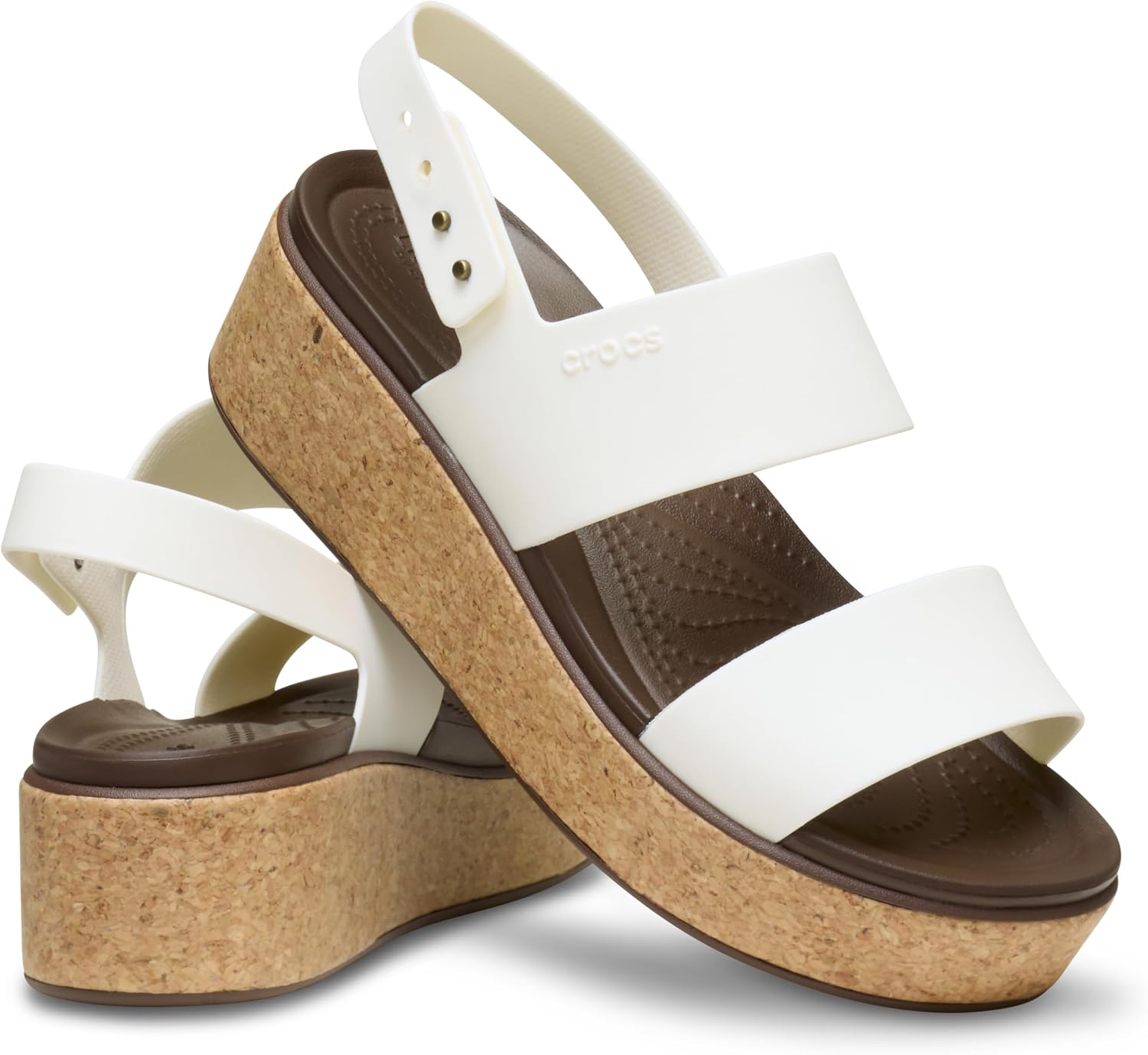 Crocs Women's Brooklyn Cork Low Wedge