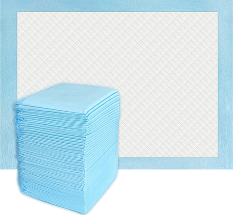 50 Count Super Absorbency Disposable Underpads, 17” x 13”