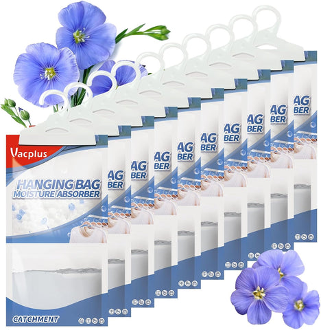 Vacplus Moisture Absorber, 9.8 OZ Hanging, Strong Absorption, Linen Scent