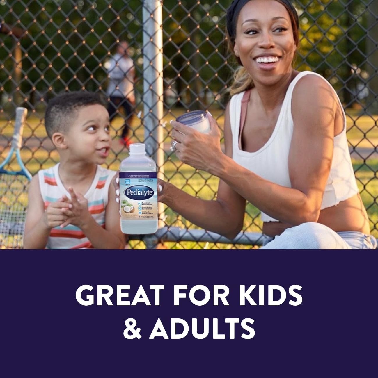 Pedialyte Electrolyte Drink, Coconut Burst Hydration Drink