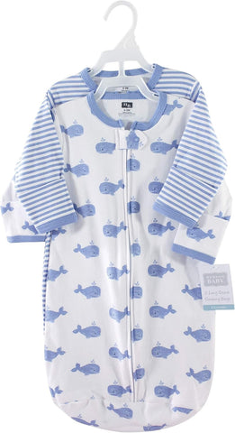 Hudson Baby Unisex Baby Cotton Long-Sleeve Wearable Sleeping Bag, Sack, Blanket