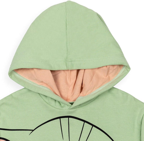 STAR WARS The Mandalorian Fleece Hooded Sweatshirt Little Kid to Big Kid