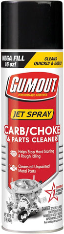 Gumout (800002230-12PK) Carb and Choke Cleaner Jet Spray - 16 oz., (Pack of 12)