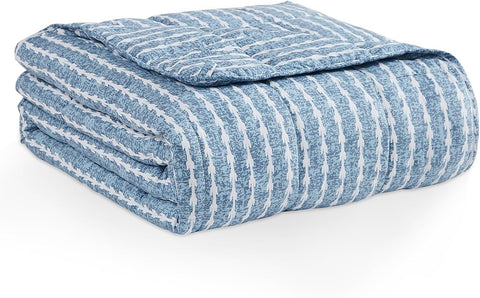 L'AGRATY Weighted Lap Blanket 7lb: Small Weighted Blankets for Adults Portable Travel - Cooling Pad Blanket for Relaxation Sleeping - Cozy Lap Washable All-Season(29" x 24")