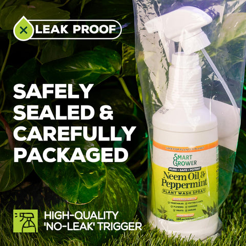 Neem Oil Spray for Plants with Peppermint Oil. Indoor & Outdoor Plant Use