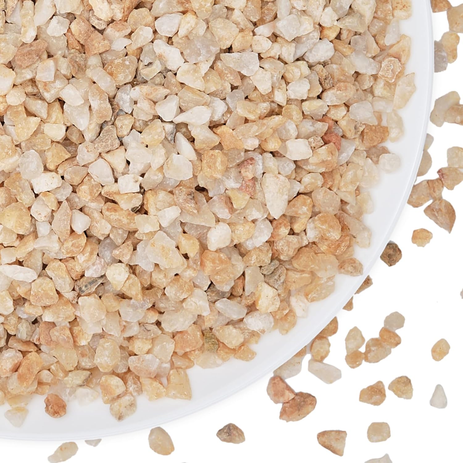5 lbs Coarse Sand for Plants, 1/5 Inch Horticultural Sand for Succulents, Desert Silica Sand for Cactus, Vases, Aquariums, Terrarium, Fish Tank, Drainage Gravel for Potted Plants, Bamboo, Crafts