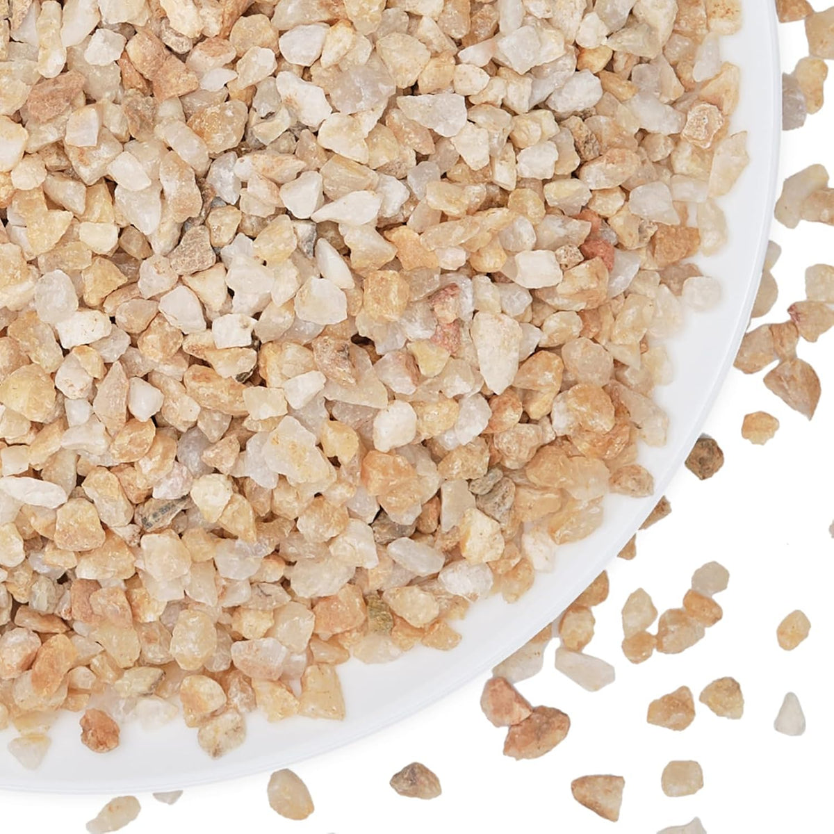5 lbs Coarse Sand for Plants, 1/5 Inch Horticultural Sand for Succulents, Desert Silica Sand for Cactus, Vases, Aquariums, Terrarium, Fish Tank, Drainage Gravel for Potted Plants, Bamboo, Crafts