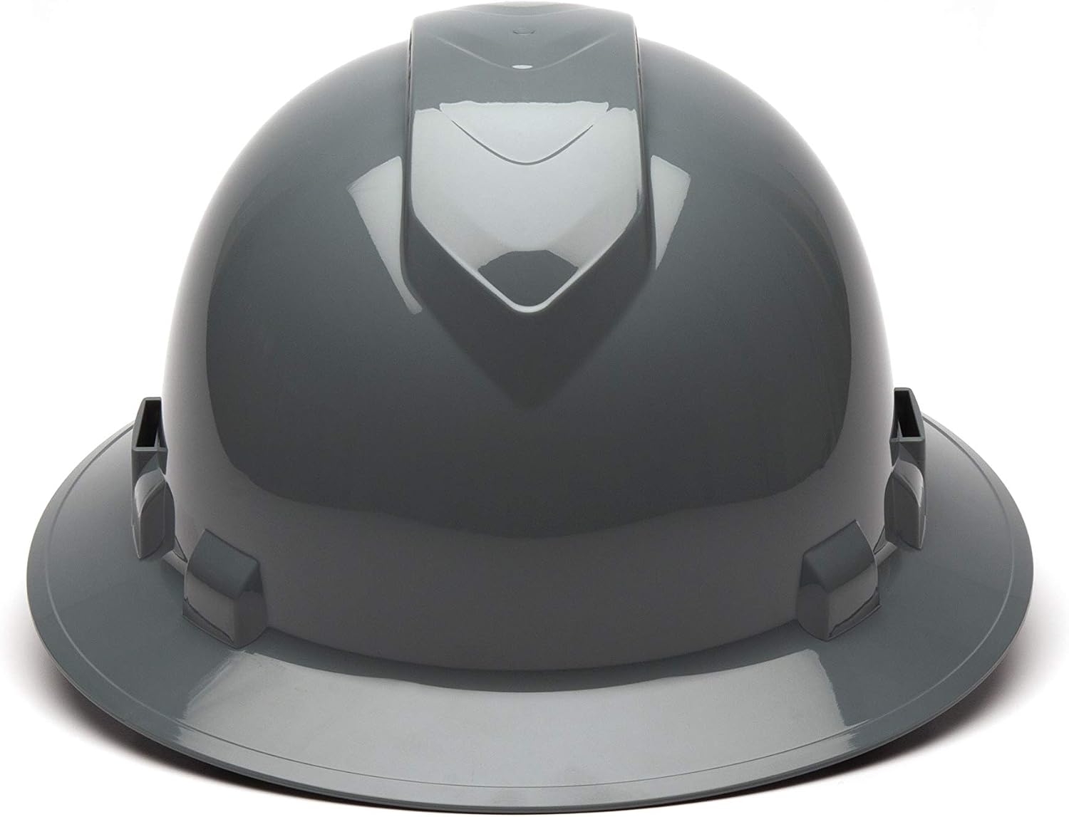 Pyramex Ridgeline Full Brim Hard Hat 4 Point Ratchet Vented