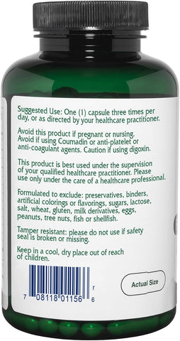Vitanica Rauwolfia Extra, Snakeroot & Garlic, Vegan, 180 Capsules
