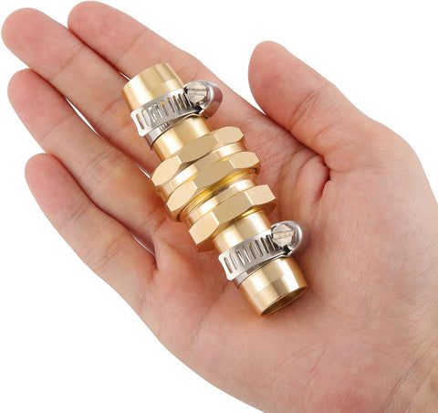 Garden Hose Repair Connector Kit, Fit for 3/4" or 5/8" Garden Hose Fitting