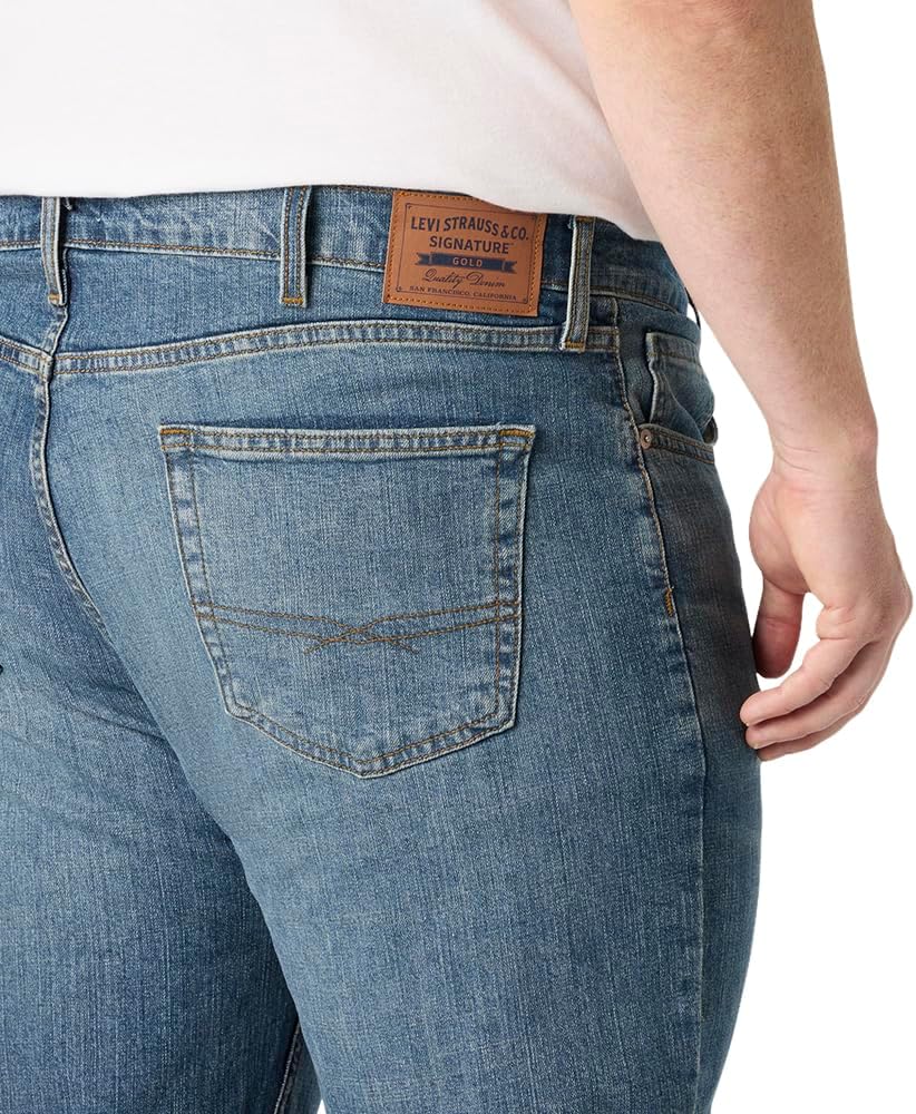 Levi Strauss Signature Gold Men's Straight Fit Jeans