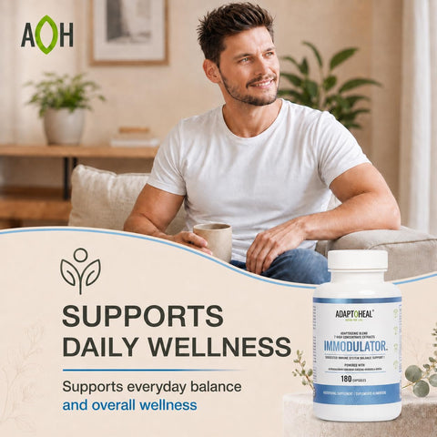 ADAPTOHEAL Immodulator Adrenal Support Supplements (180 Capsules)