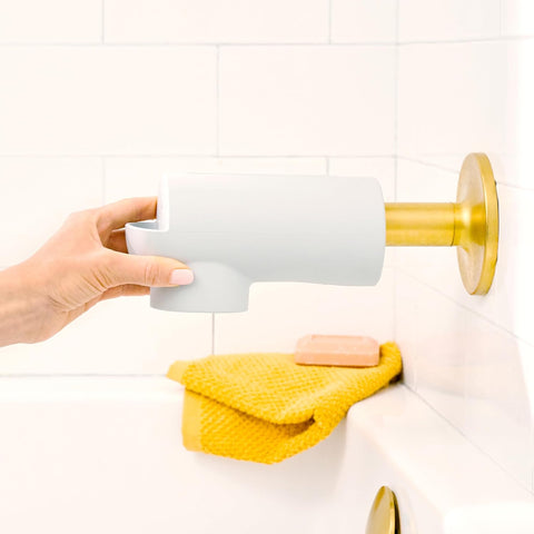 Munchkin® Bath Spout Cover for Baby, Silicone Tub Faucet Guard, Grey