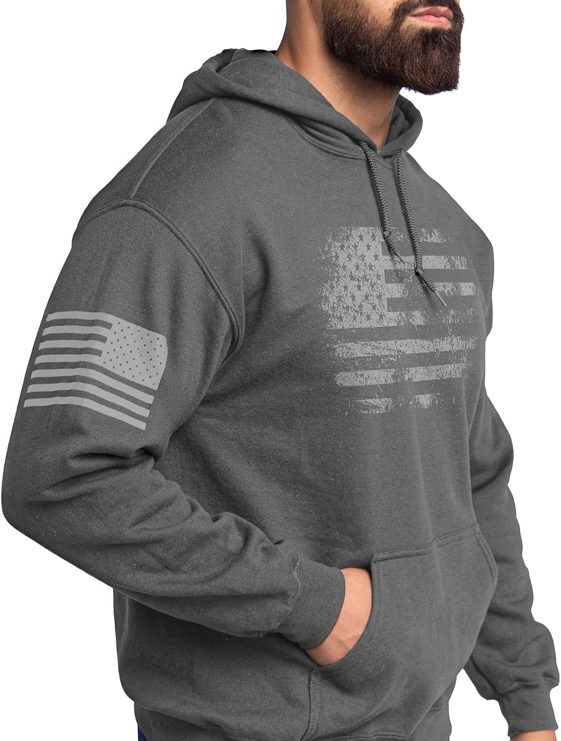 Grunt Style Vintage American Men's Graphic Hoodie