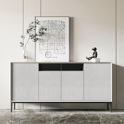 Heroad Peel and Stick Wallpaper Wood Contact Paper Wood Wallpaper Light Grey Wood Grain Contact Paper Thicken Textured for Cabinets and Drawers Countertops Waterproof Self Adhesive Vinyl 17.5" x 197"