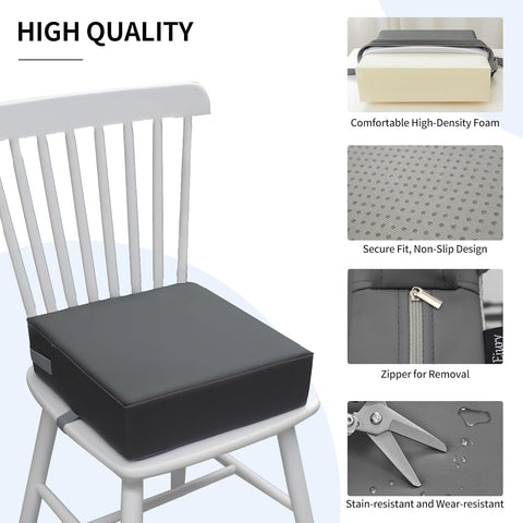 Eiury Toddler Booster Seat for Dining Table, Booster Seat for Kitchen Chair